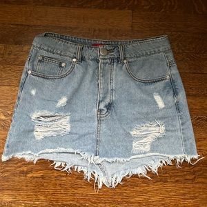 Jean Skirt! worn once